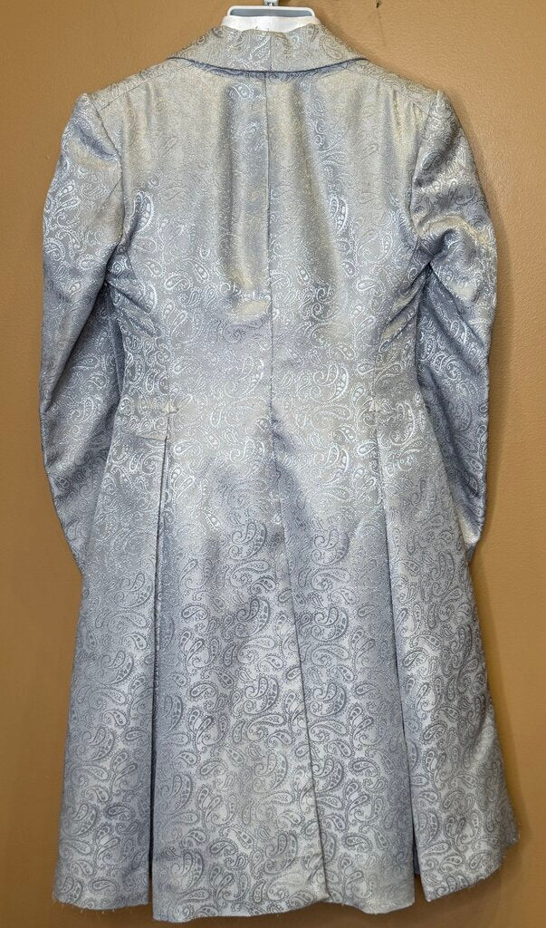 SILVER PAISLEY HAWKWOOD DAY COAT