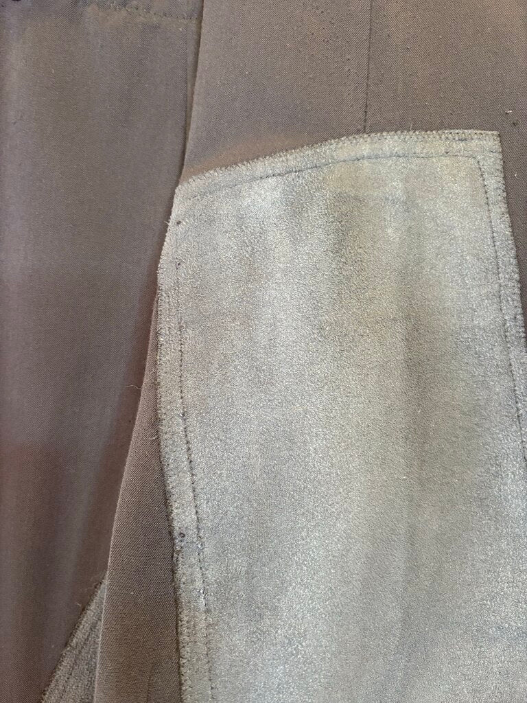 NAVY LUCKY JODS WITH FULL SUEDE SEAT