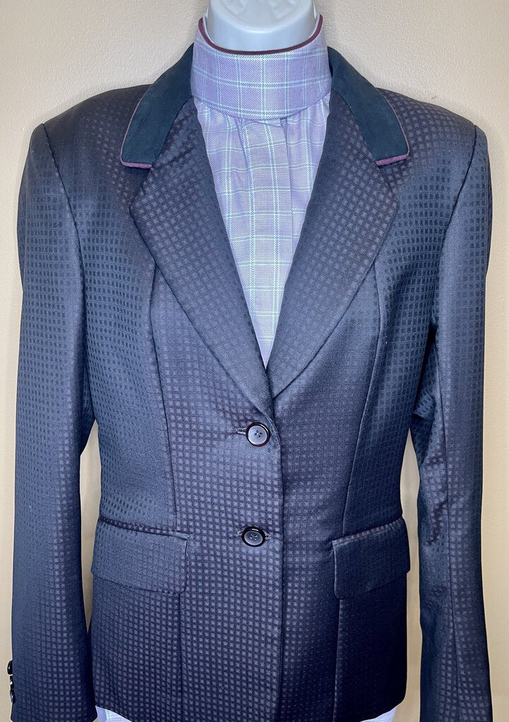HUNT SHIRT MDA PURPLE PLAID