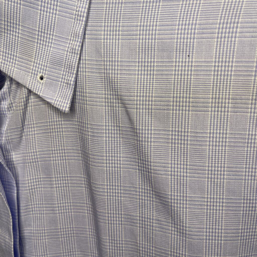 SHIRT PURPLE PLAID DEREGNAUCOURT