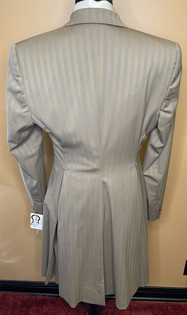 DAY SUIT CARL MEYERS CAMEL WITH DARKER STRIPE