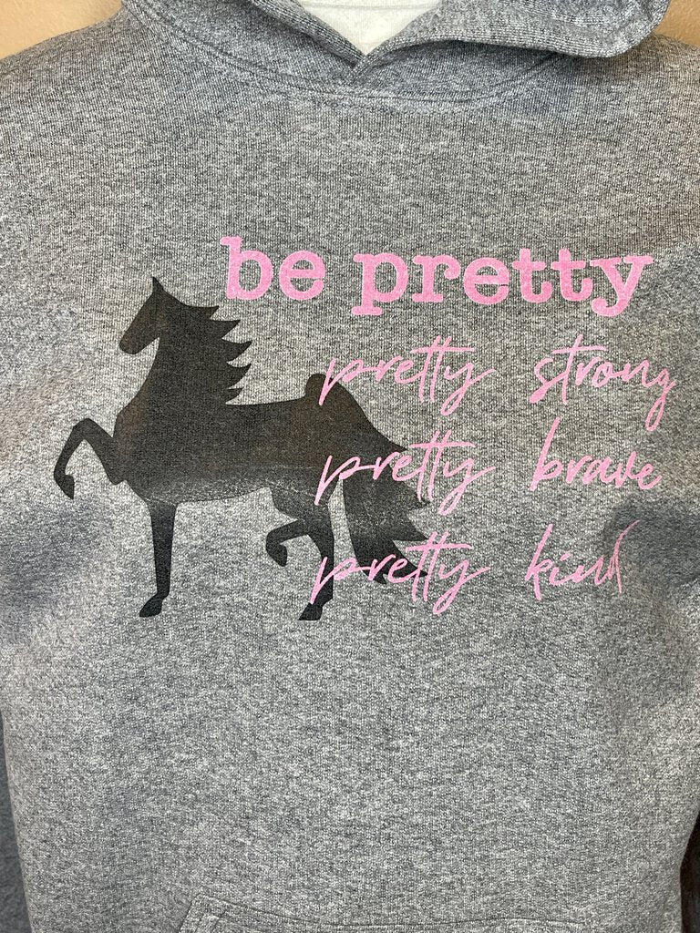 "BE PRETTY" YOUTH HOODIE