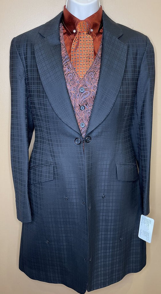 BLACK BOX PATTERN DAY SUIT BY EQUIS