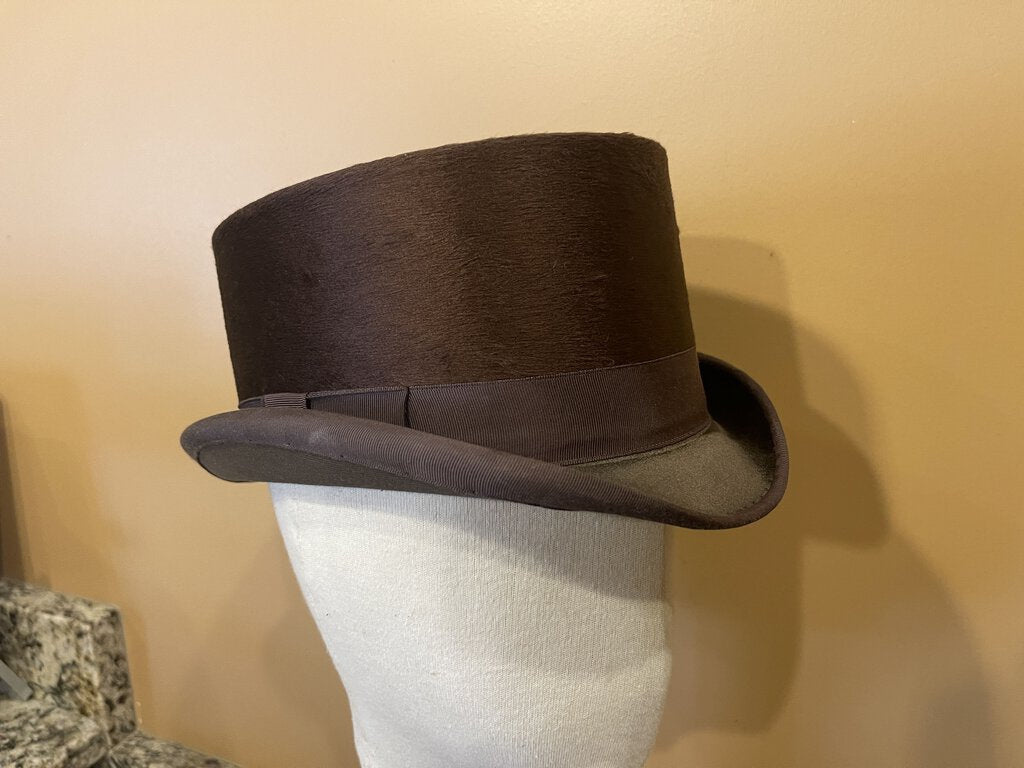 TOP HAT BROWN 6 5/8
