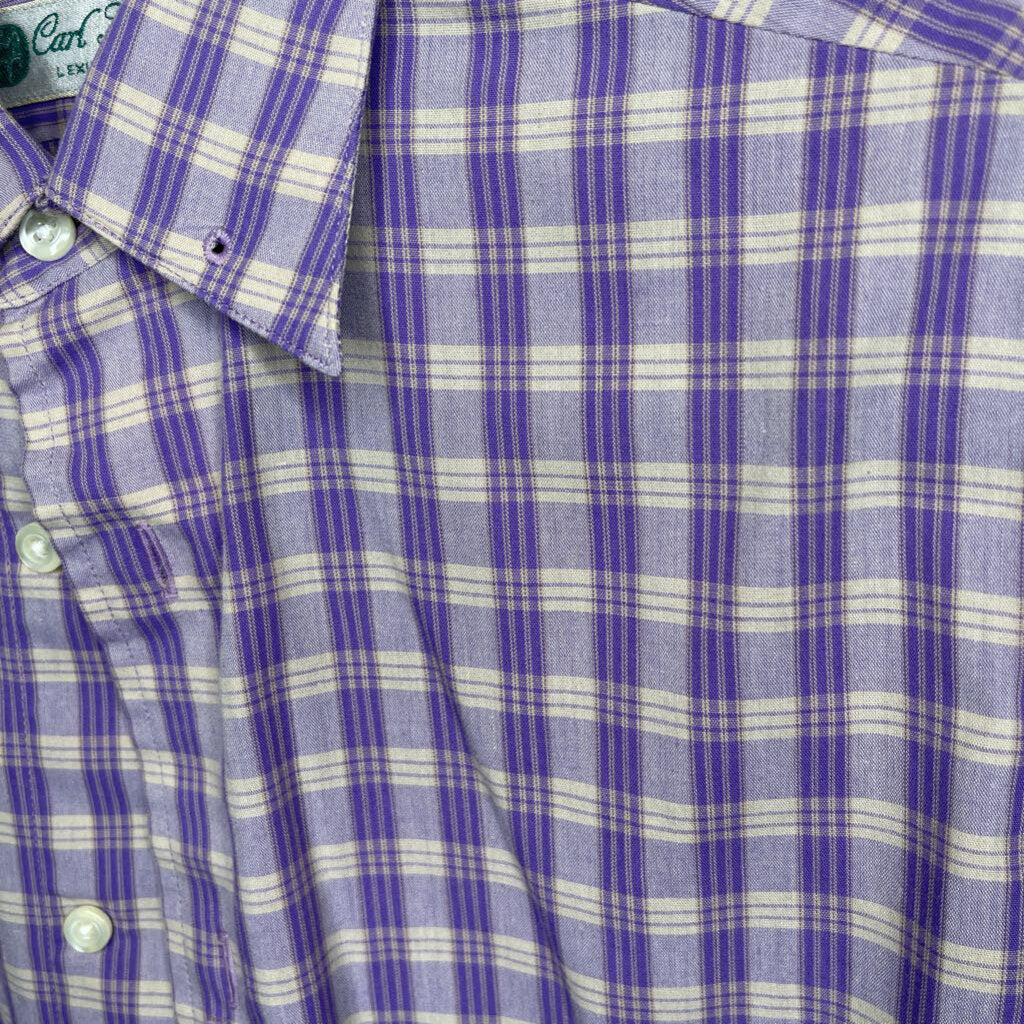 SHIRT CARL MEYERS PURPLE PLAID