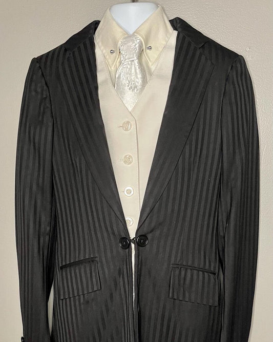 DAY SUIT DEREGNAUCOURT BLACK STRIPE