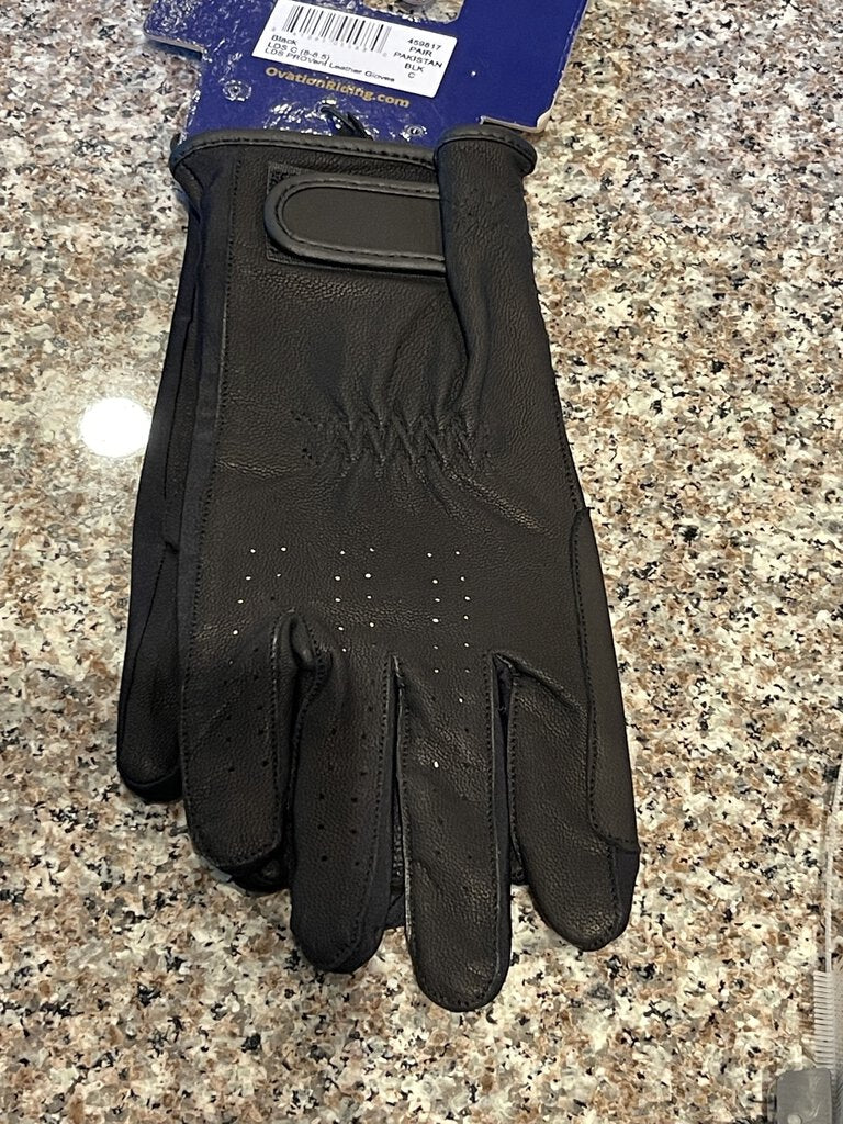 NEW YOUTH AND ADULT GLOVE BLACK OVATION LEATHER