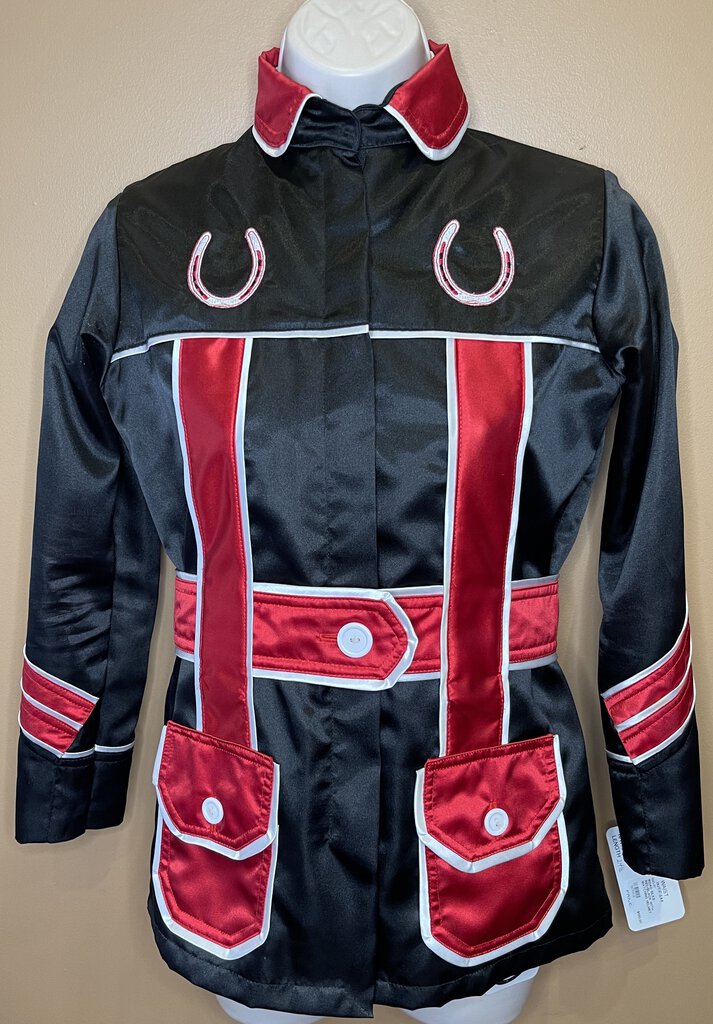 ROAD SILKS RED/BLACK WITH MATCHING HELMET