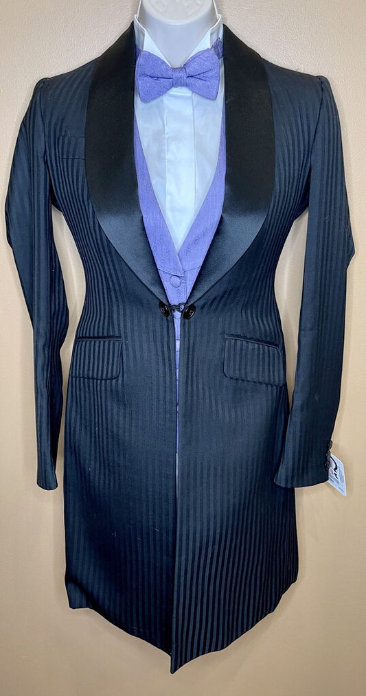 YOUTH FORMAL BLACK SHADOW STRIPE BECKER BROTHERS