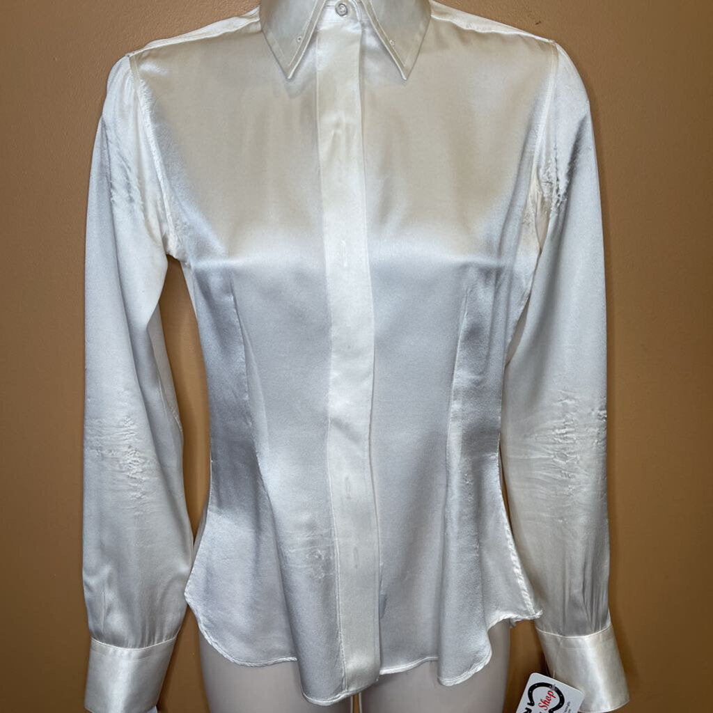 SHIRT SILK IVORY DEREGNAUCOURT