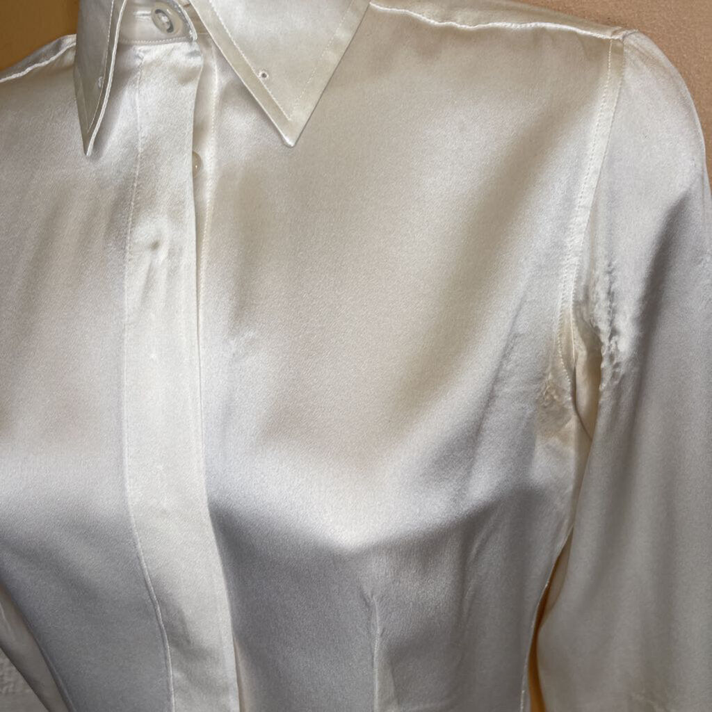 SHIRT SILK IVORY DEREGNAUCOURT