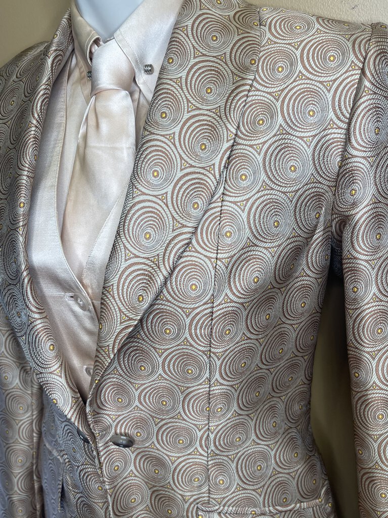 DAY COAT GOLD SWIRLS BETTY BERDINE