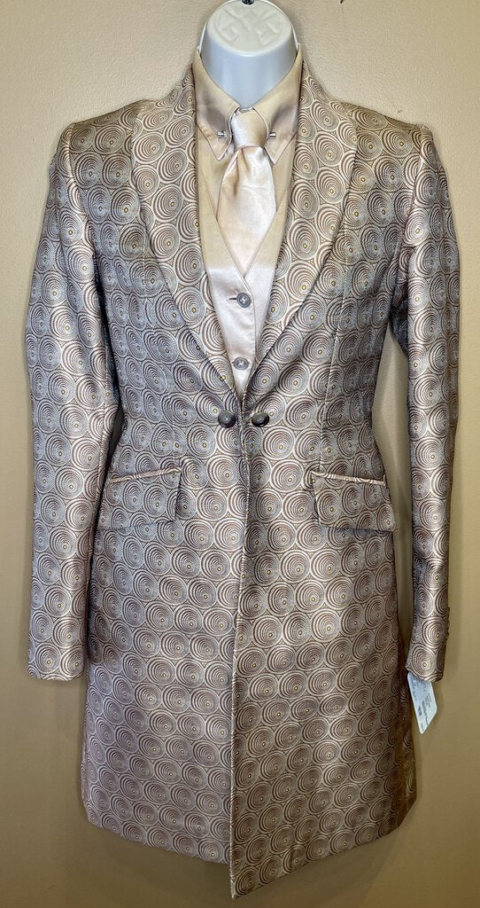 DAY COAT GOLD SWIRLS BETTY BERDINE