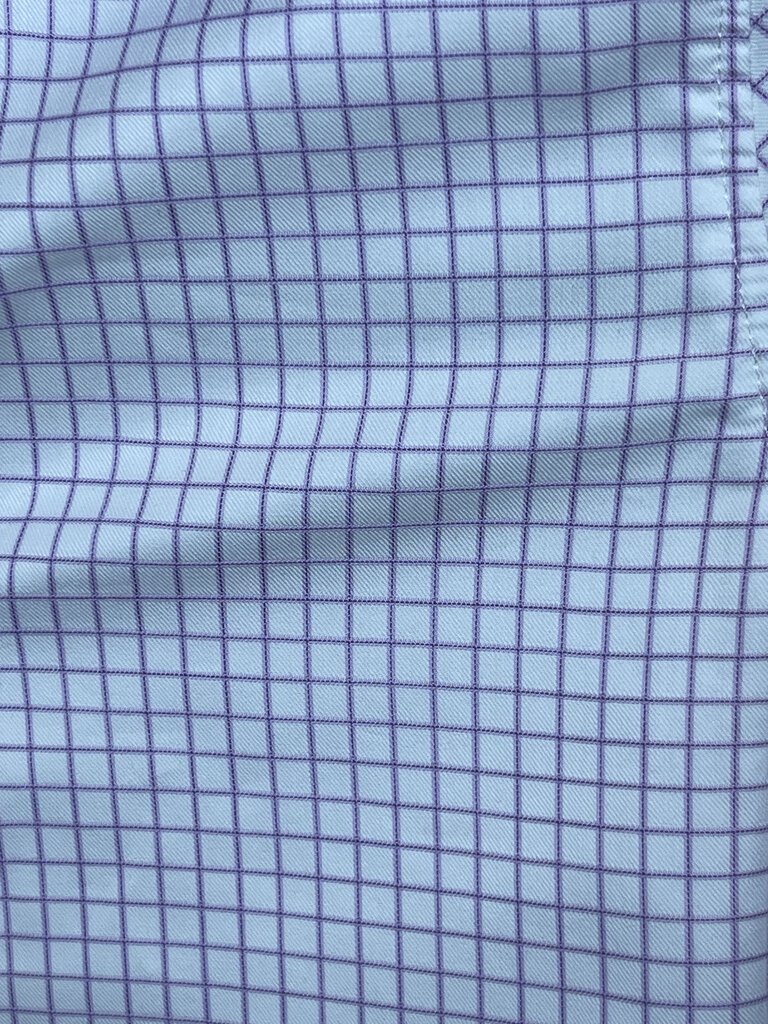 PURPLE CHECK SHIRT DEREGNAUCOURT