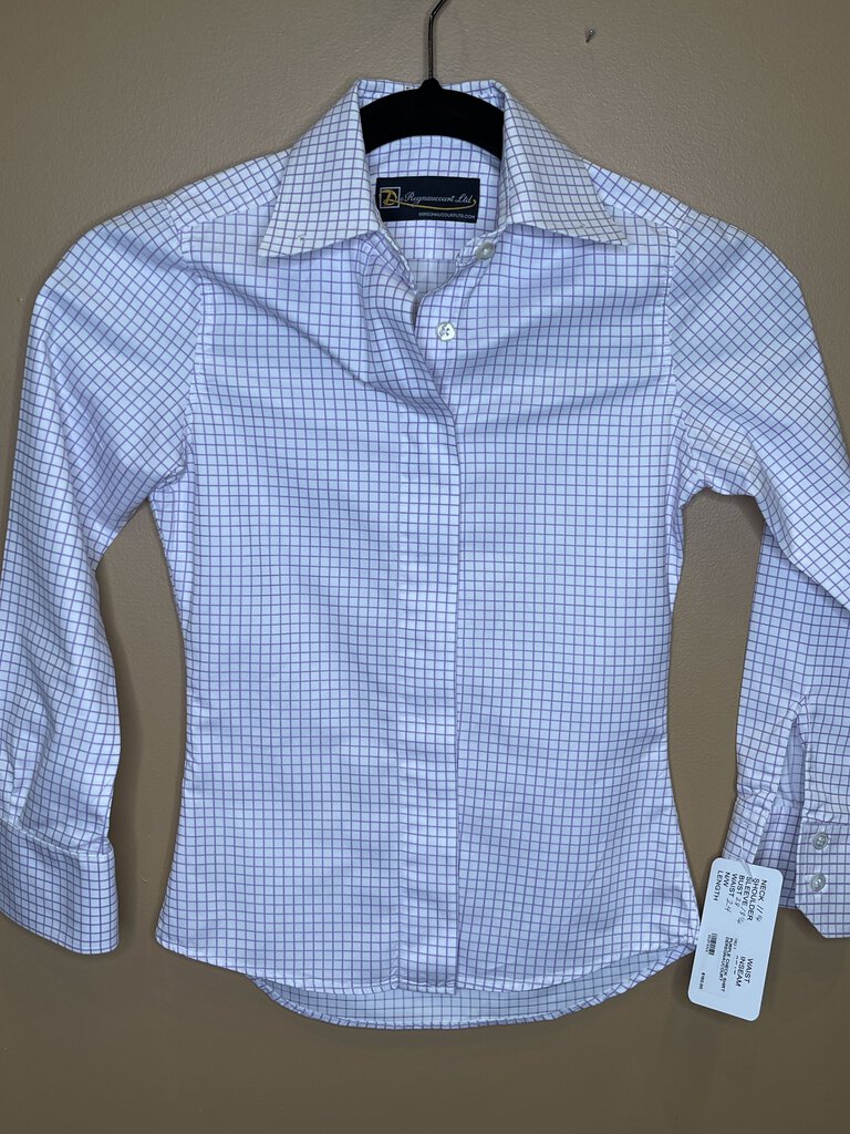 PURPLE CHECK SHIRT DEREGNAUCOURT