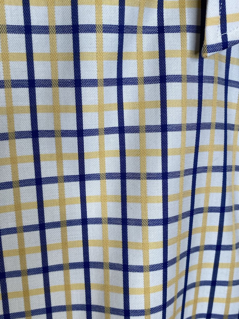 BLUE AND YELLOW CHECK SHIRT ELLIE MAY