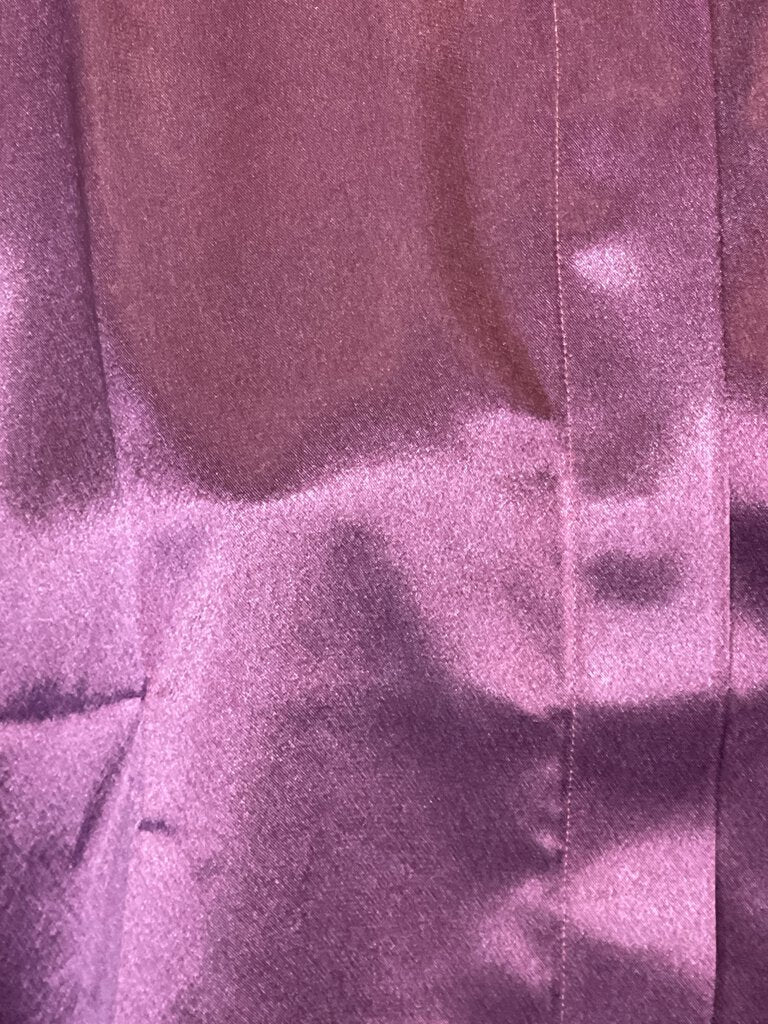 PURPLE SATIN BETTY BERDINE SHIRT