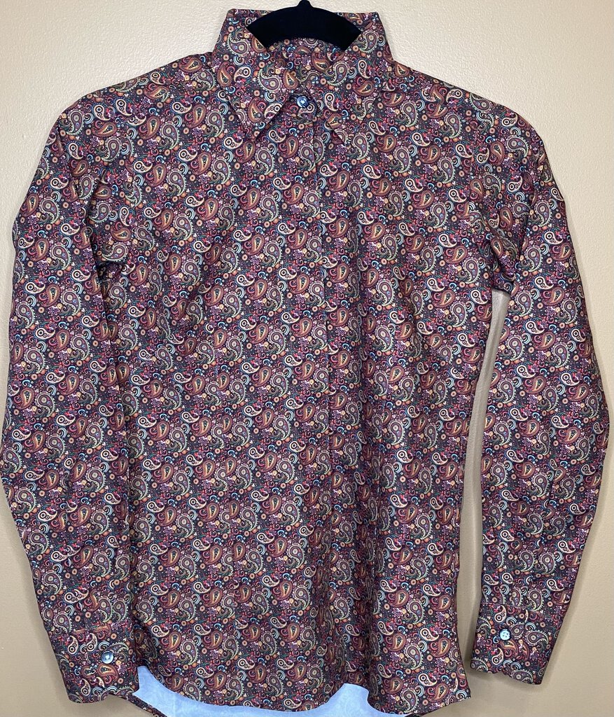 BROWN PAISLEY ELLIE MAY SHIRT