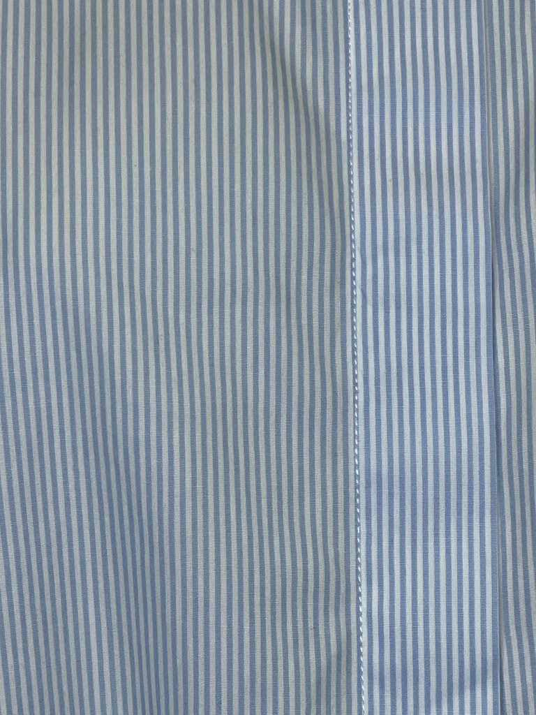 BLUE STRIPE MARSHA DEARRIAGA SHIRT