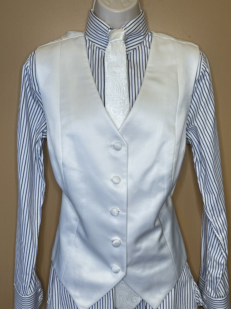 BLUE AND BLACK STRIPE SHIRT EQUINITY