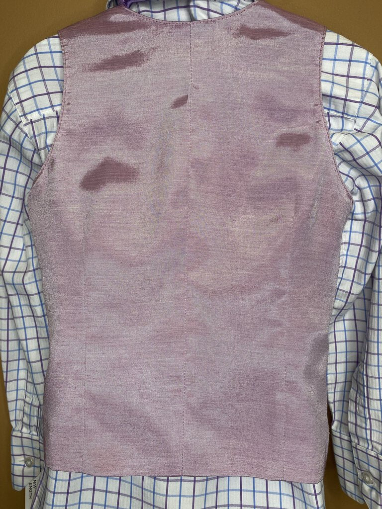 LIGHT PURPLE SATIN ELLIE MAY VEST