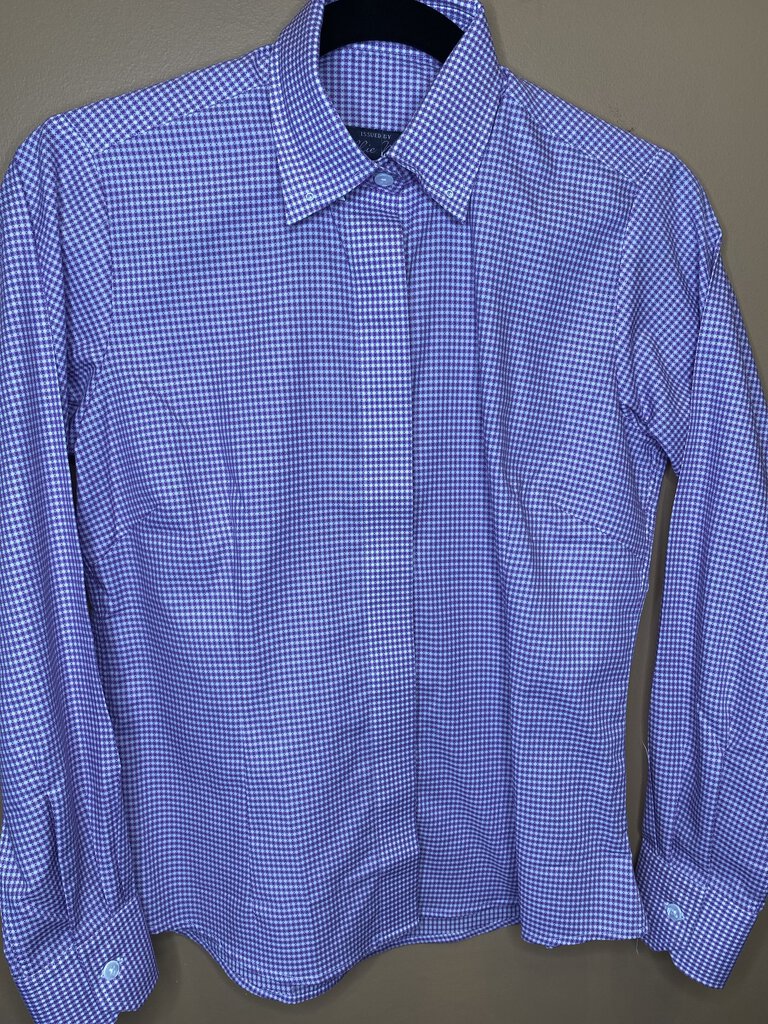 PURPLE CHECK ELLIE MAY SHIRT