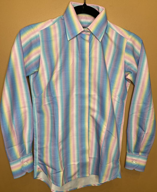 RAINBOW STRIPE ELLIE MAY SHIRT