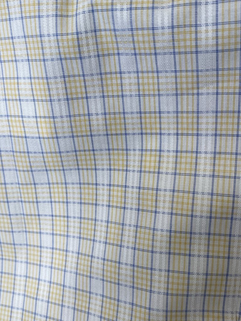 YELLOW AND BLUE CHECK ELLIE MAY SHIRT