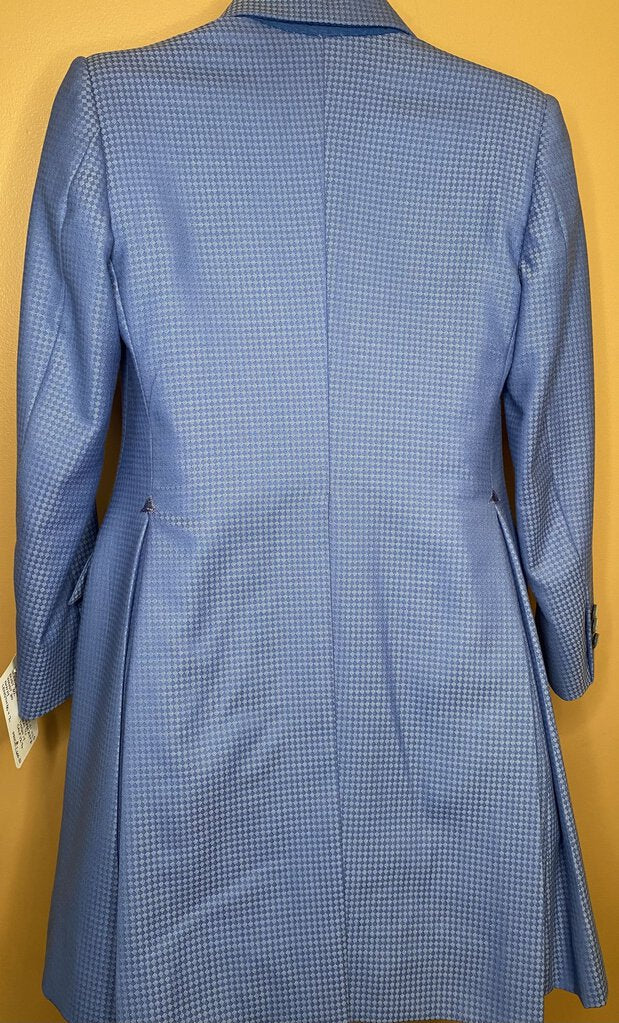 BLUE DIAMOND PATTERN BETTY BERDINE DAY SUIT