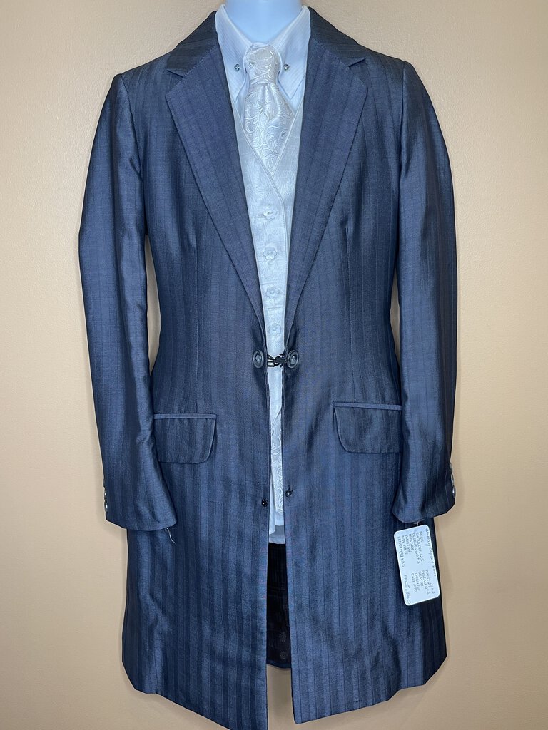 BLUE/GRAY WITH STRIPE BECKER BROTHERS DAY SUIT