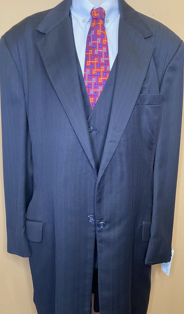 MEN'S NAVY 3 PIECE DAY SUIT