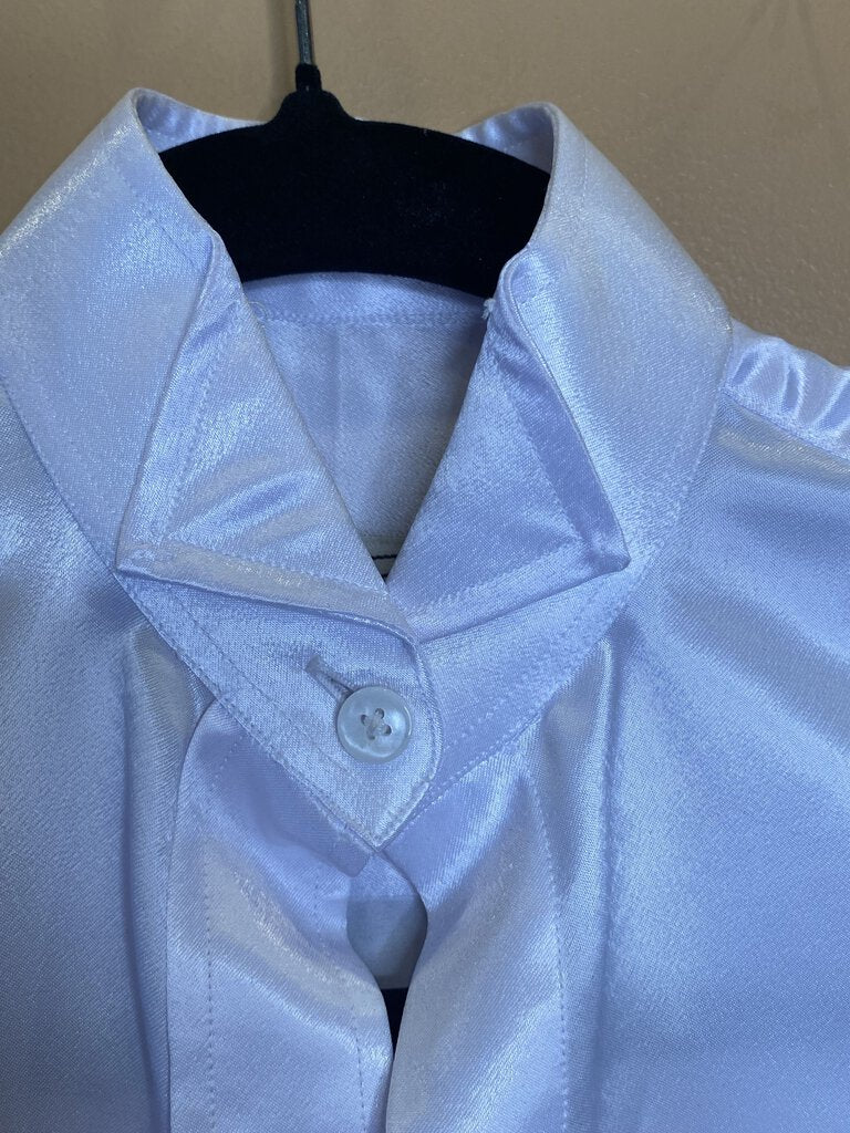 FORMAL WHITE SATIN BETTY BERDINE SHIRT