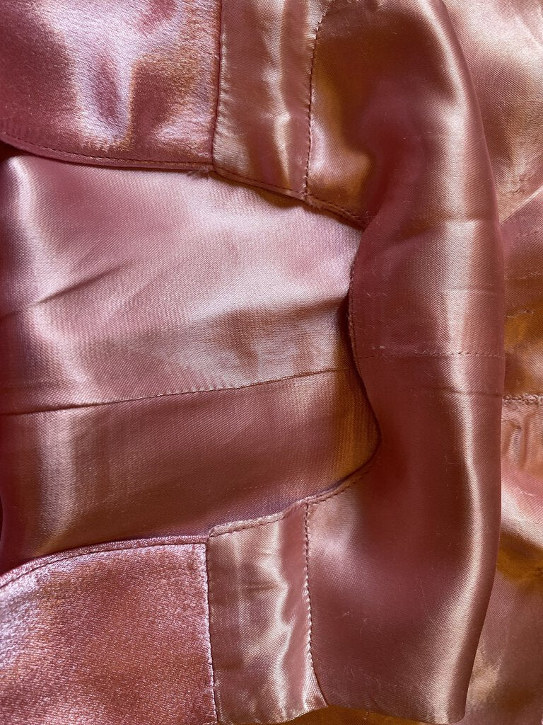 PINK SATIN DEREGNAUCOURT VEST