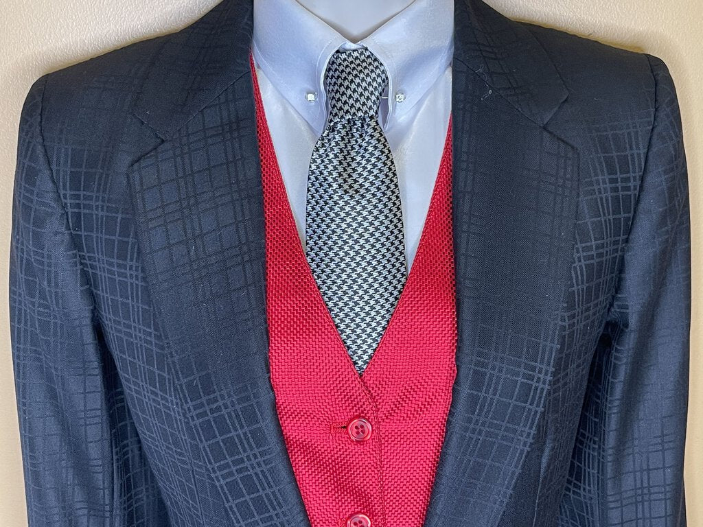 BLACK BOX PATTERN BECKER BROTHERS DAY SUIT