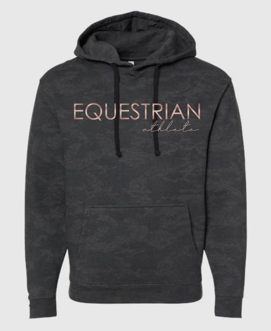 YOUTH CAMO EQUESTRIAN ATHLETE CAMO HOODIE