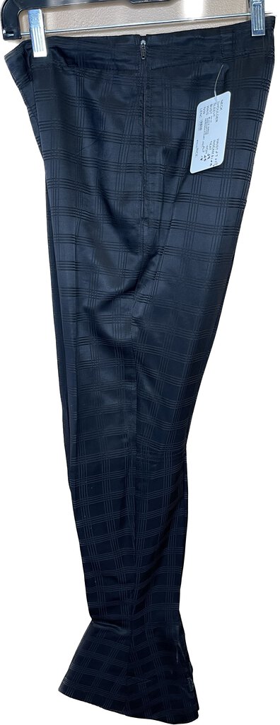 BLACK SHEEN WINDOWPANE DEREGNAUCOURT JODS