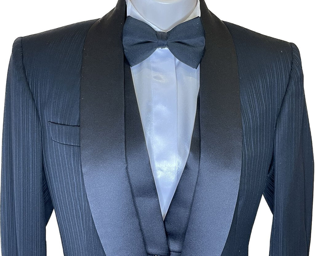 BLACK SHADOW STRIPE BECKER BROTHERS FORMAL