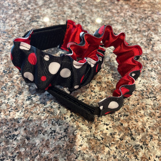 JOD SAVER BLACK WITH RED AND WHITE DOTS/RED