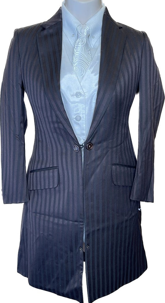 BROWN STRIPE HAWKWOOD DAY SUIT