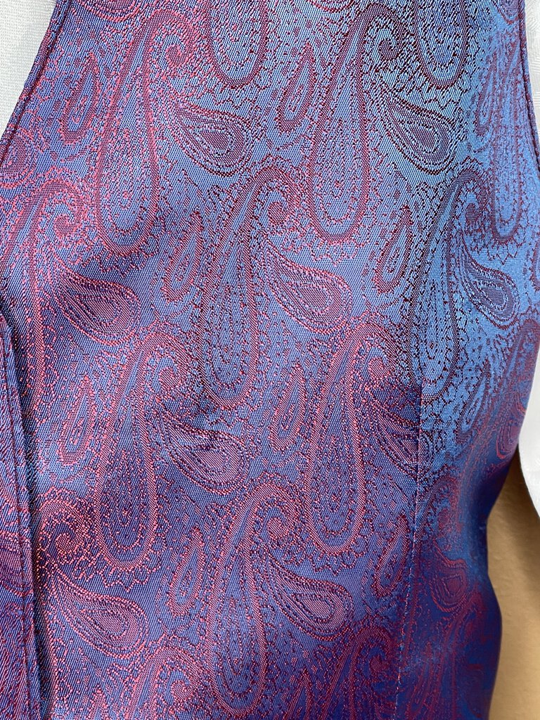 PURPLE PAISLEY ELLIE MAY VEST