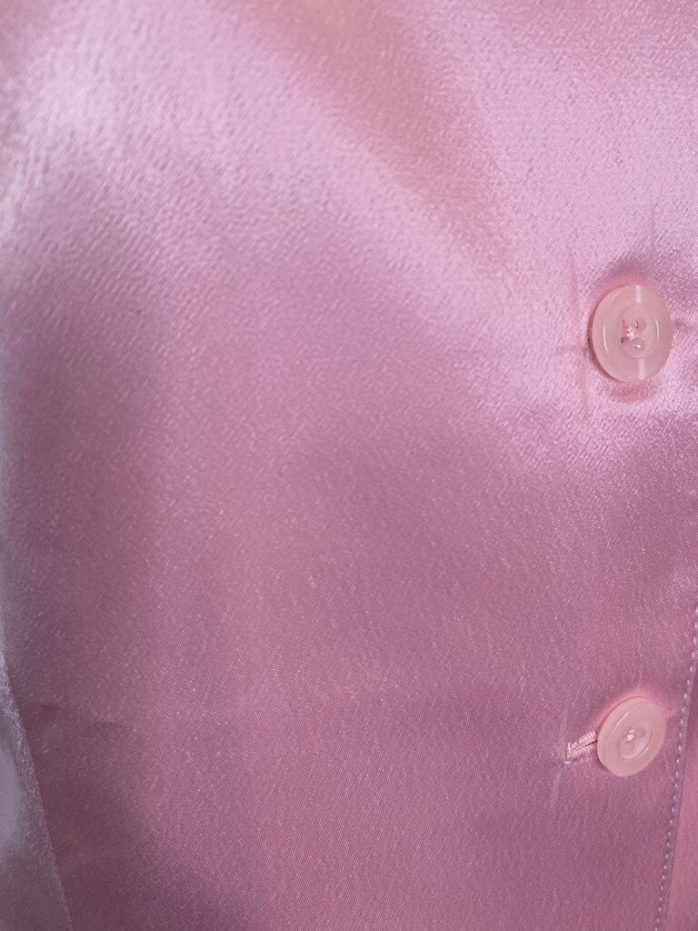 PINK SATIN ELLIE MAY VEST