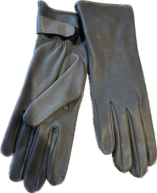 GLOVE CHESTER JEFFERIES CHARCOAL GRAY LARGE/7.5