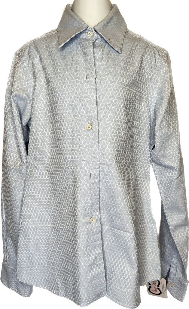 BLUE PATTERN BECKER BROTHERS SHIRT