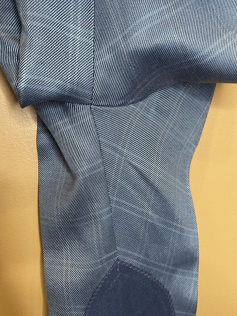 BLUE/GRAY WINDOWPANE BECKER BROTHERS DAY SUIT