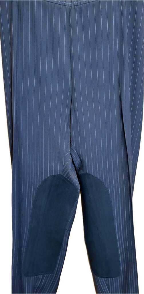 BROWN STRIPE MARSHA DEARRIAGA DAY SUIT