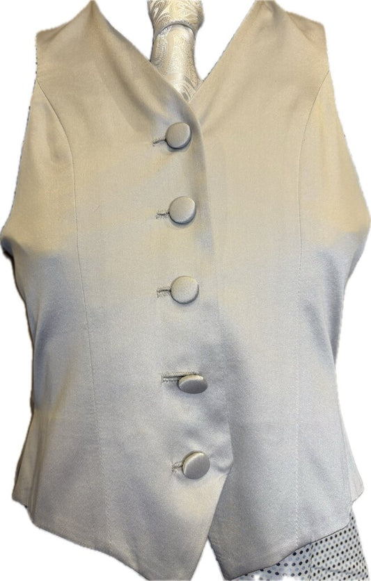 SILVER MARSHA DEARRIAGA VEST