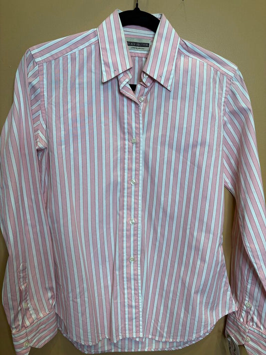 PINK STRIPE BECKER BRO'S SHIRT