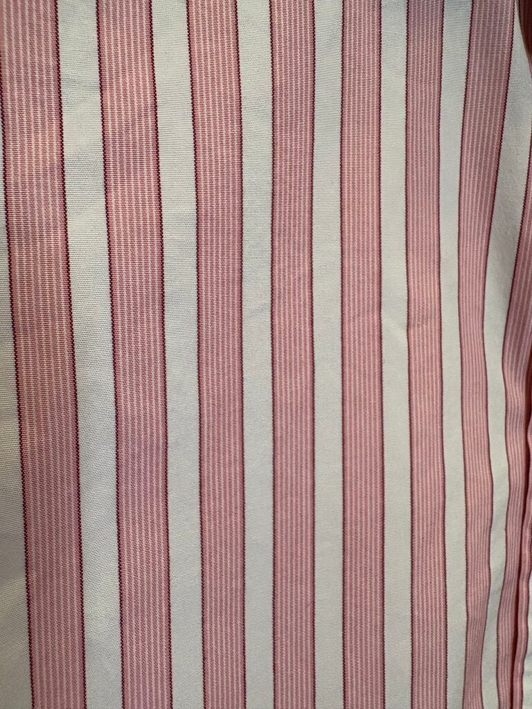 PINK STRIPE BECKER BRO'S SHIRT