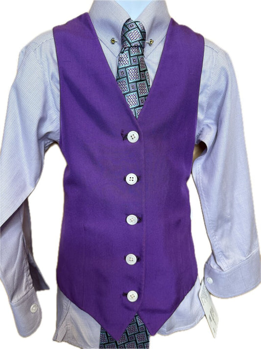 PURPLE LECHAVAL VEST