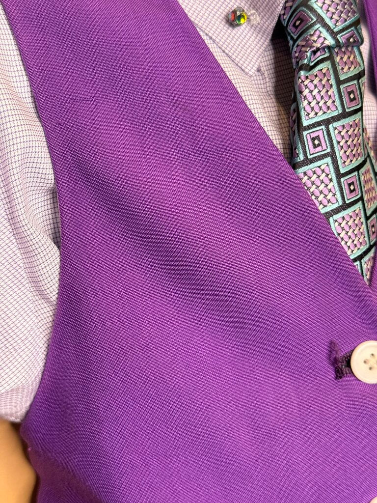 PURPLE LECHAVAL VEST